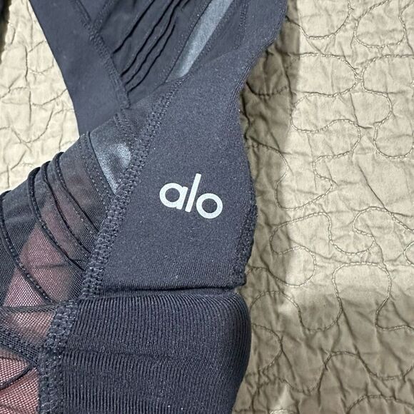 Alo black leggings high rise size XS A624 - Picture 6 of 11